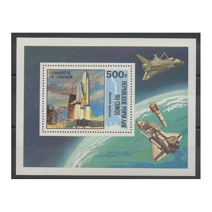 Timbres - Congo (République du) - 1981 - No BF27 - Espace