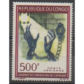 Timbres - Congo (République du) - 1967 - No PA54 - Histoire