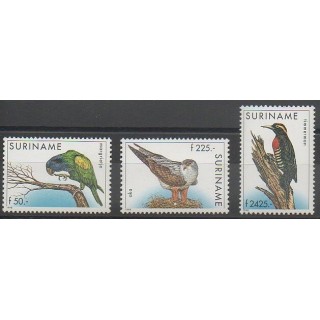 Stamps - Suriname - 1998 - Nb 1482/1484 - Birds