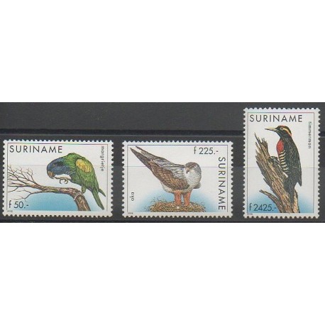 Surinam - 1998 - No 1482/1484 - Oiseaux