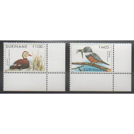 Surinam - 2000 - No 1564/1565 - Oiseaux