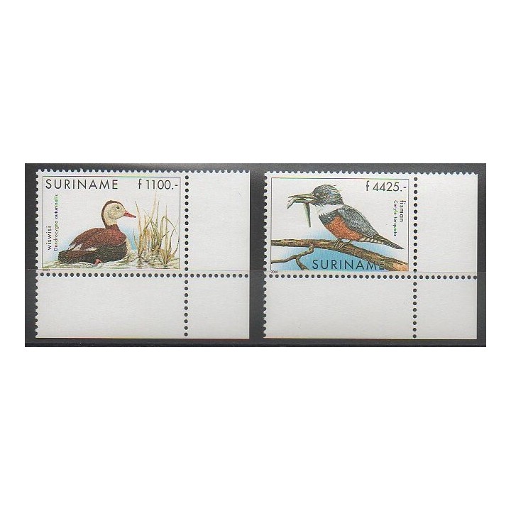 Stamps - Suriname - 2000 - Nb 1564/1565 - Birds