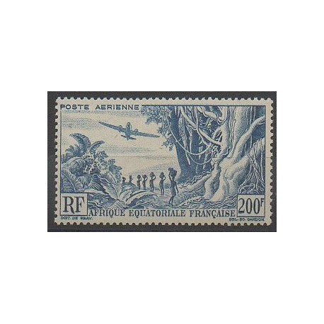Afrique Equatoriale Française - 1947 - No PA52 - Neuf avec charnière