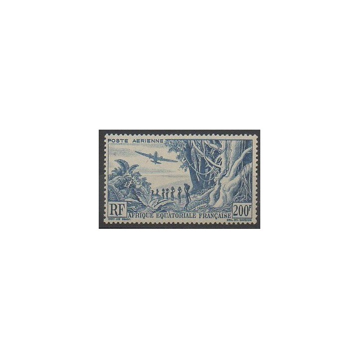 Timbres - Afrique Equatoriale Française - 1947 - No PA52 - Neuf avec charnière