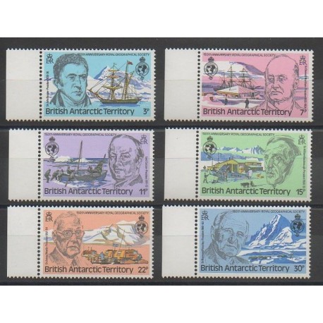 Grande-Bretagne - Territoire antarctique - 1980 - No 90/95 - Régions polaires