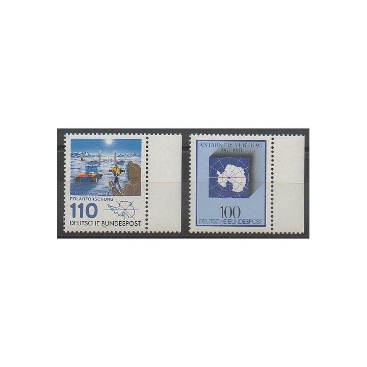 Stamps - West Germany (FRG) - 1981 - Nb 932 - 946 - Polar regions