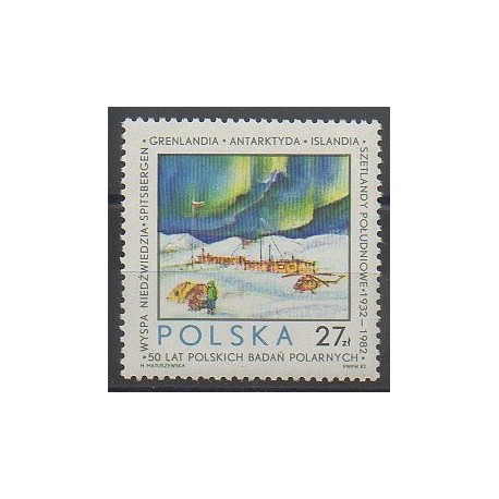 Poland - 1982 - Nb 2650 - Polar regions