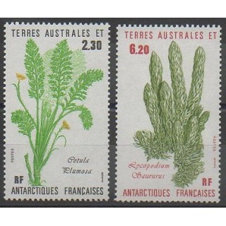 Timbres - TAAF - 1986 - No 118/119 - Flore