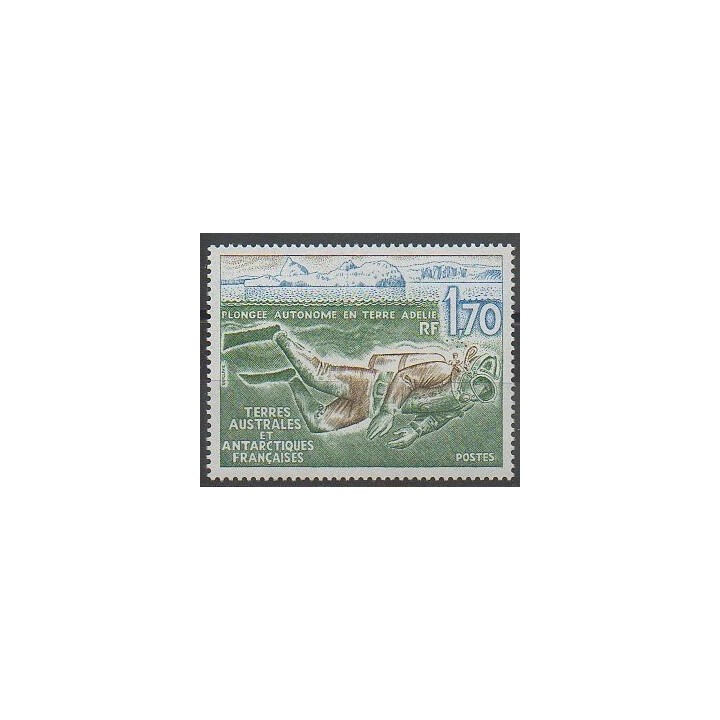 Stamps - French Southern and Antarctic Territories - Post - 1989 - Nb 146 - Various sports