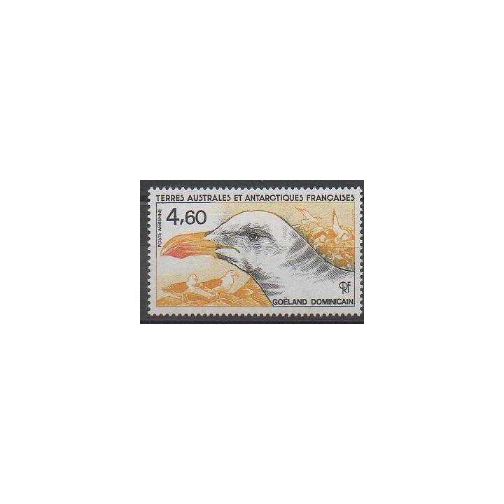 Timbres - TAAF  - Poste aérienne - 1986 - No PA92 - Oiseaux