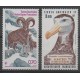 French Southern and Antarctic Lands - Airmail - 1985 - Nb PA86/PA87 - Birds - Mamals