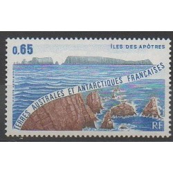 French Southern and Antarctic Lands - Airmail - 1982 - Nb PA73 - Sights