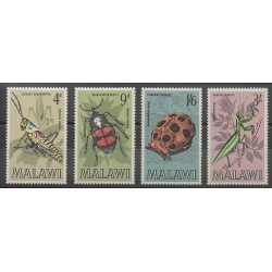 Malawi - 1970 - No 123/126 - Insectes