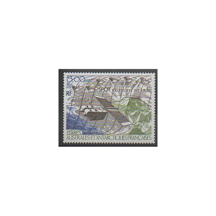 Timbres - TAAF  - Poste aérienne - 1986 - No PA96 - Télécommunications