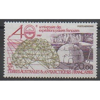 Timbres - TAAF  - Poste aérienne - 1988 - No PA102 - Régions polaires