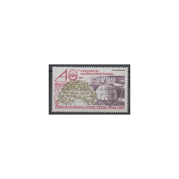 Timbres - TAAF  - Poste aérienne - 1988 - No PA102 - Régions polaires