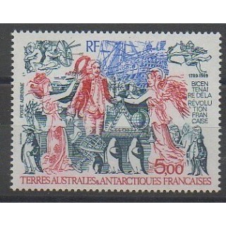 Timbres - TAAF  - Poste aérienne - 1989 - No PA109 - Révolution Française