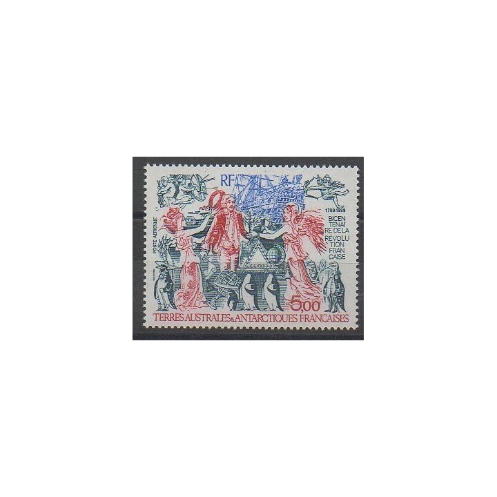 Timbres - TAAF  - Poste aérienne - 1989 - No PA109 - Révolution Française