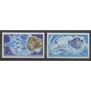 Stamps - French Southern and Antarctic Lands - Airmail - 1977 - Nb PA49/PA50 - Telecommunications