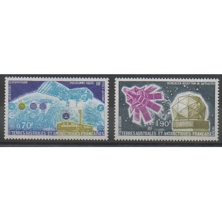 Stamps - French Southern and Antarctic Lands - Airmail - 1978 - Nb PA51/PA52 - Telecommunications