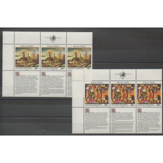Timbres - Nations Unies (ONU - New-York) - 1993 - No 635/640 - Droits de l'Homme