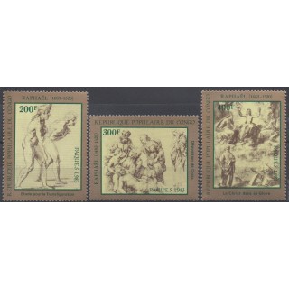 Timbres - Thème religions divers - Congo (République du) - 1983 - No 702/704