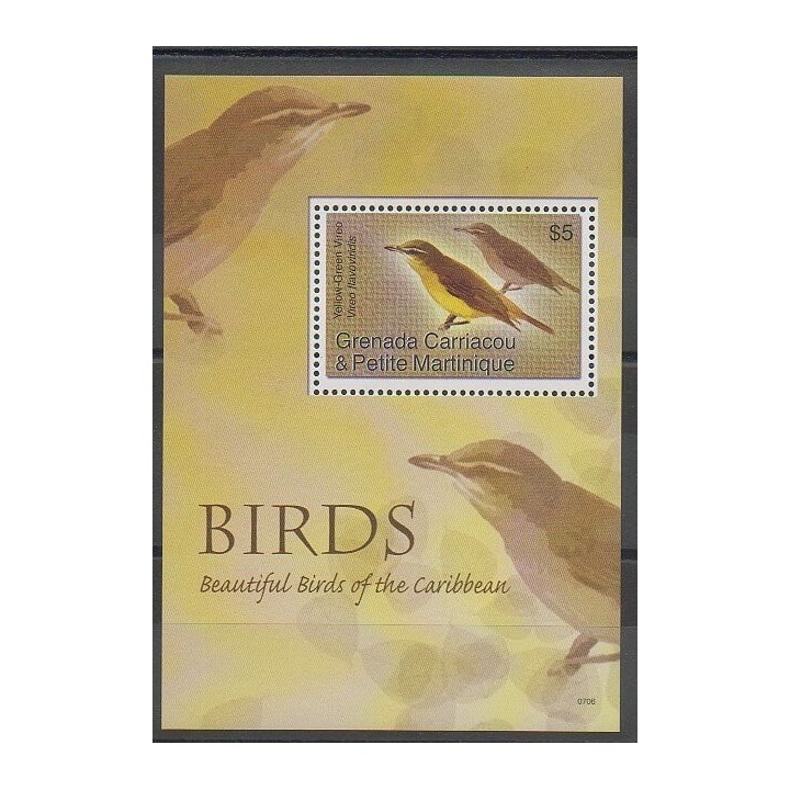 Stamps - Grenadines - 2007 - Nb BF603 - Birds