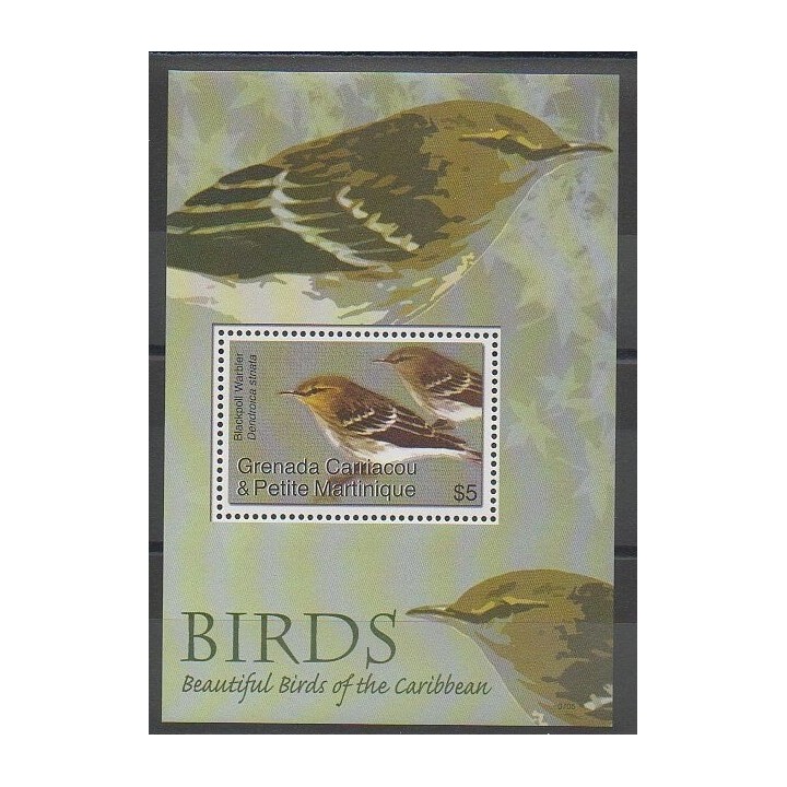 Stamps - Grenadines - 2007 - Nb BF602 - Birds