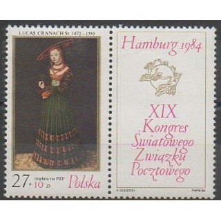 Timbres - Pologne - 1984 - No 2732 - Peinture