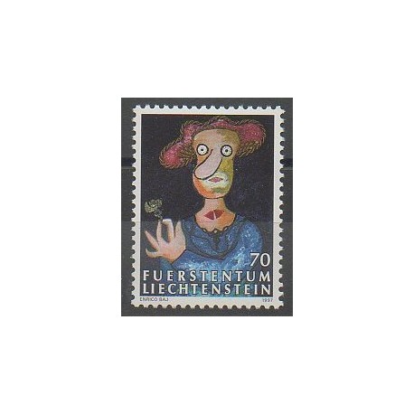 Liechtenstein - 1997 - No 1099 - Peinture