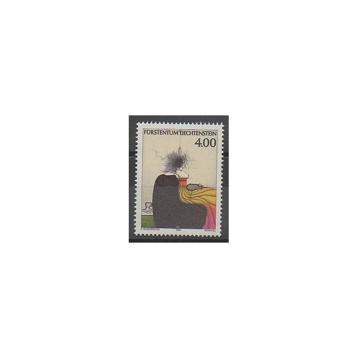 Stamps - Lienchtentein - 1995 - Nb 1064 - Paintings