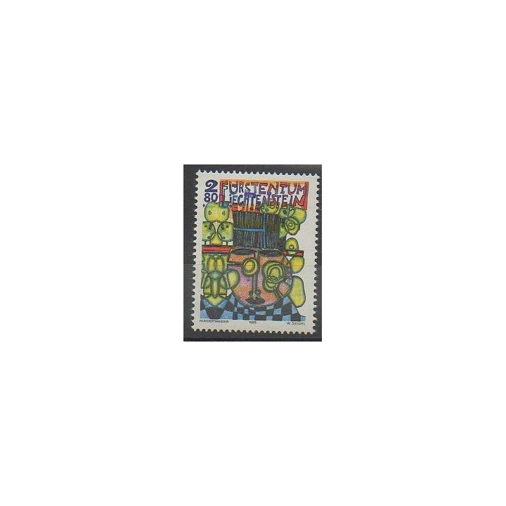 Stamps - Lienchtentein - 1993 - Nb 1001 - Paintings