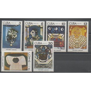 Timbres - Cuba - 1978 - No 2077/2080 - PA300/PA301 - Peinture