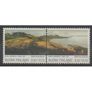 Stamps - Finland - 1993 - Nb 1171A - Paintings