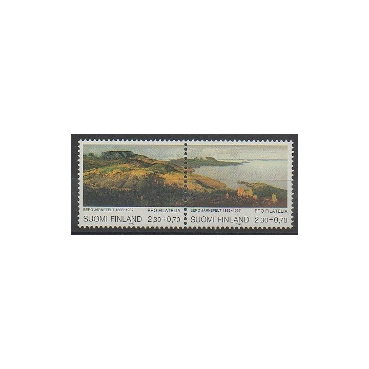Timbres - Finlande - 1993 - No 1171A - Peinture
