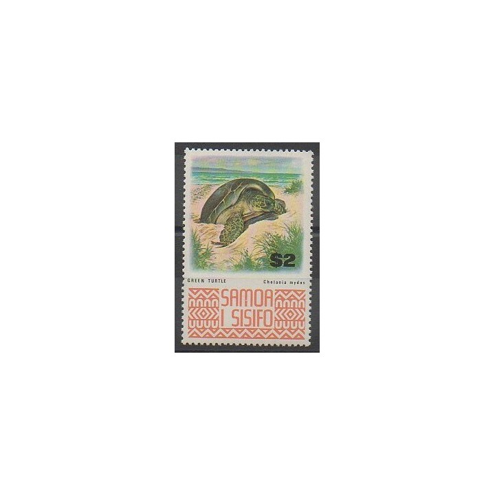 Timbres - Samoa - 1973 - No 323 - Reptiles