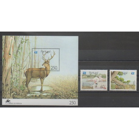 Portugal - 1991 - No 1833/1834 - BF78 - Europe - Animaux
