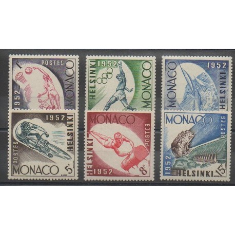 Monaco - 1953 - Nb 386/391 - Summer Olympics