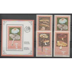 South Africa - Ciskey - 1987 - Nb 110/113 - BF3 - Mushrooms