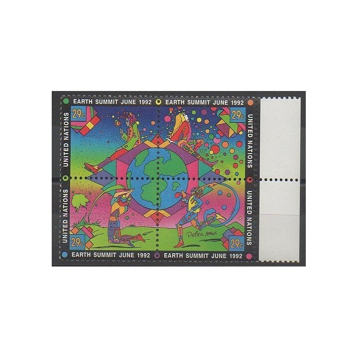 Stamps - United Nations (UN - New York) - 1992 - Nb 609/612 - Environment