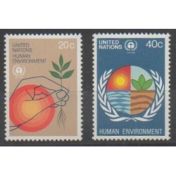 United Nations (UN - New York) - 1982 - Nb 362/363 - Environment