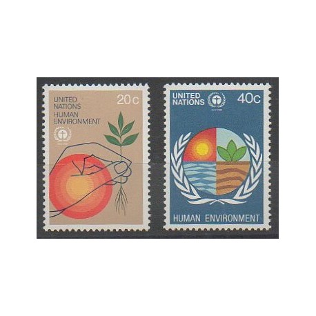 Nations Unies (ONU - New-York) - 1982 - No 362/363 - Environnement