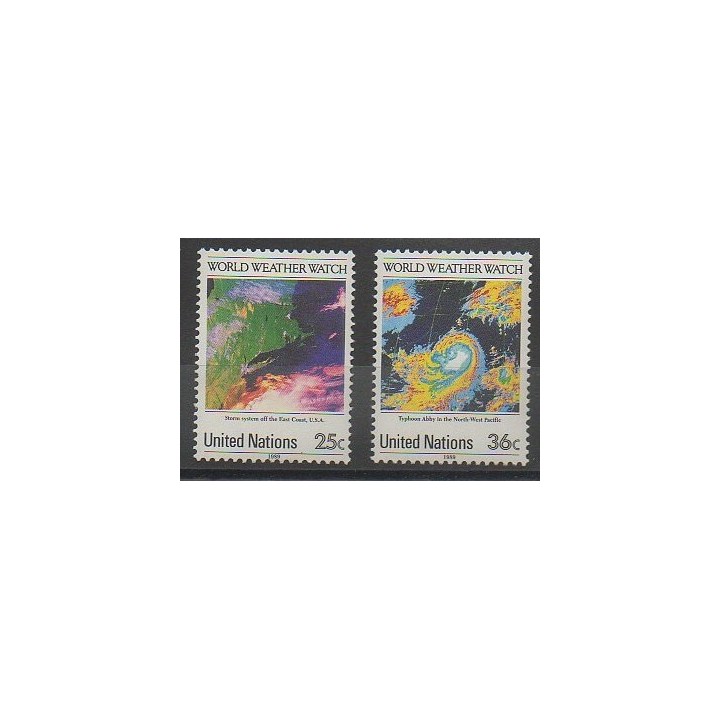 Stamps - United Nations (UN - New York) - 1989 - Nb 543/544 - Environment