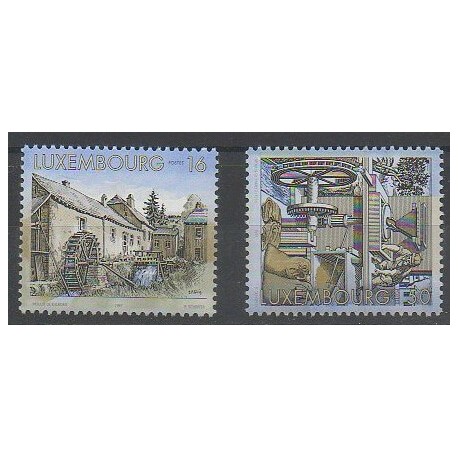 Luxembourg - 1997 - No 1379/1380 - Monuments