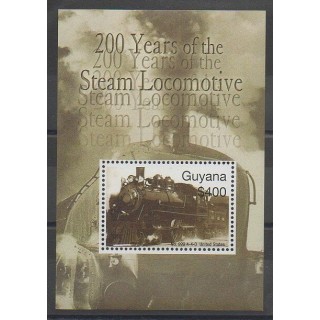 Timbres - Guyana - 2004 - No BF476C - Chemins de fer