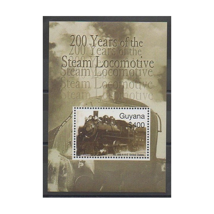 Timbres - Guyana - 2004 - No BF476C - Chemins de fer