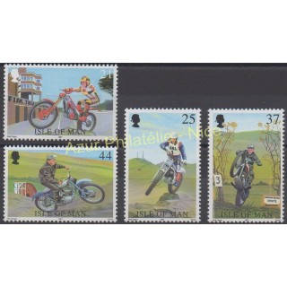 Timbres - Thème monuments - Man (Ile de) - 1997 - No 773/776