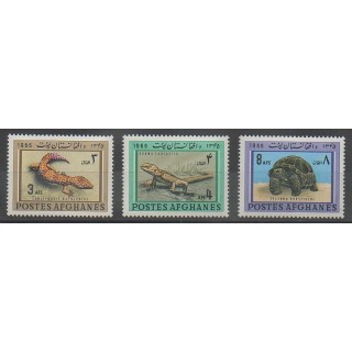Timbres - Afghanistan - 1966 - No 804/806 - Reptiles