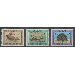 Afghanistan - 1966 - No 804/806 - Reptiles