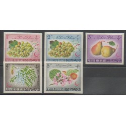 Afghanistan - 1962 - Nb 670/674ND - Fruits